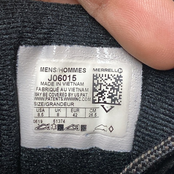 Merrell Moab 2 Ventilator Waterproof Hiking Shoes Beluga Size 8.5 J06015 - Picture 16 of 16